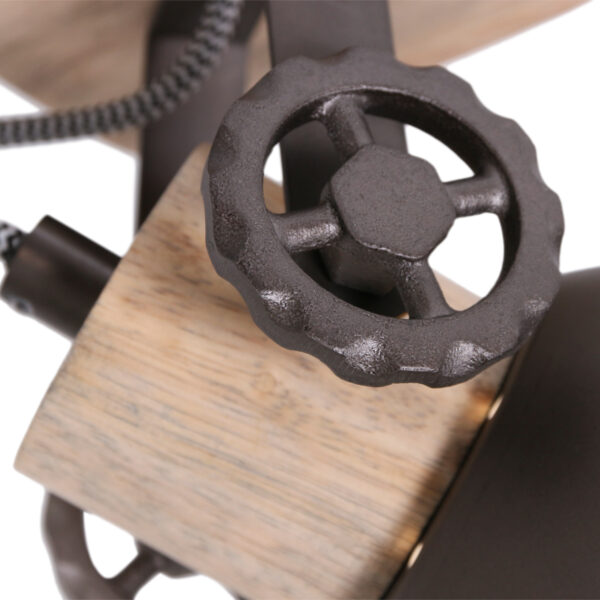 Enkele industriële plafondspot Mexlite Gearwood - Image 3