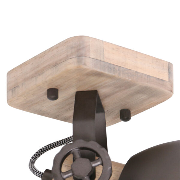 Enkele industriële plafondspot Mexlite Gearwood - Image 4