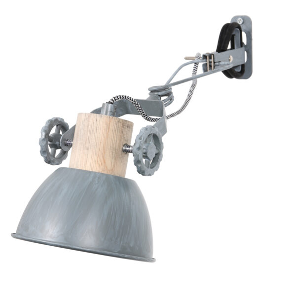 Industriële wandlamp Mexlite Gearwood - Image 12