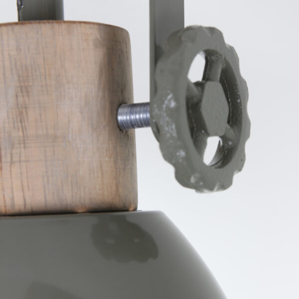 Industriële tweelichts plafondlamp Mexlite Gearwood - Image 11