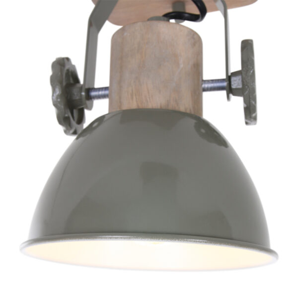 Plafondspot met hout Mexlite Gearwood - Image 3