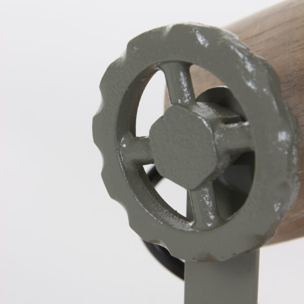 Plafondspot met hout Mexlite Gearwood - Image 4