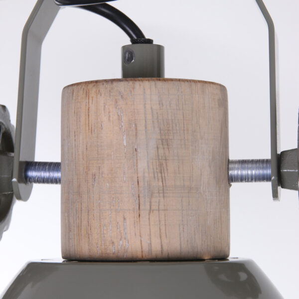 Industriële tweelichts plafondlamp Mexlite Gearwood - Image 10