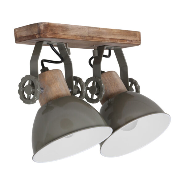 Mexlite Gearwood spot – E27 (grote fitting) – Groen