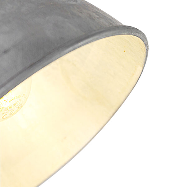 Mexlite Gearwood spot - vierlichts - draai- en kantelbaar - hout en metaal - nikkel - Image 11