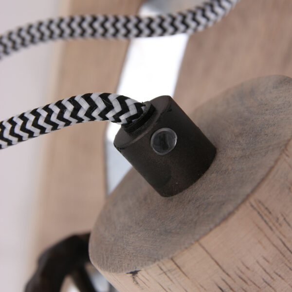 Houten spot drielichts Mexlite Gearwood - Image 11