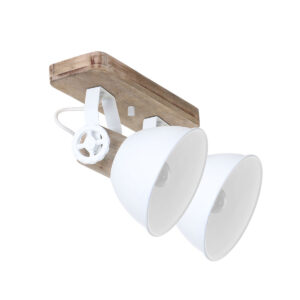 Mexlite Gearwood spot – E27 (grote fitting) – Hout