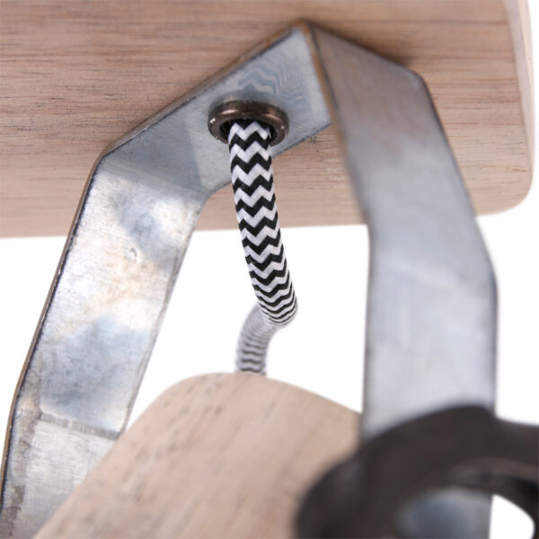 Houten spot drielichts Mexlite Gearwood - Image 5