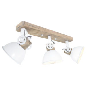 Mexlite Gearwood spot – E27 (grote fitting) – Wit