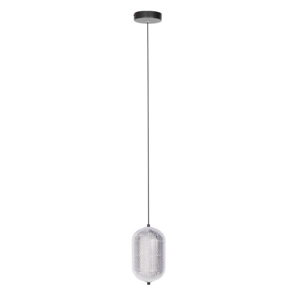 Zwarte hanglamp met glazen lamp Mexlite Geripu - Image 8