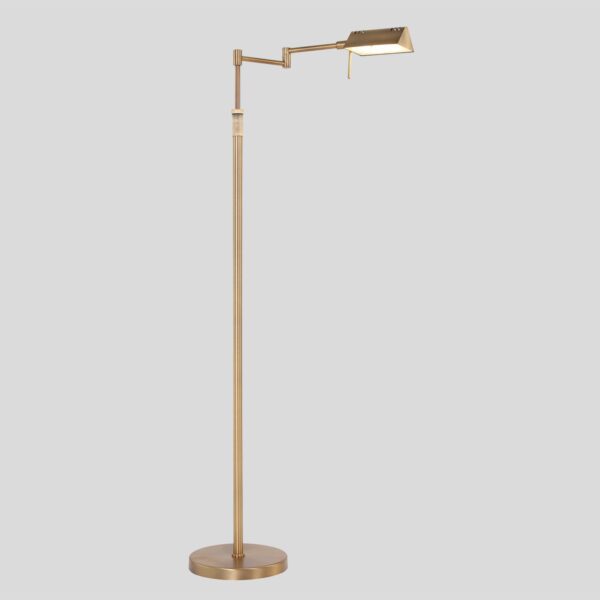 Klassieke vloerlamp brons verstelbaar Mexlite Karl - Image 15