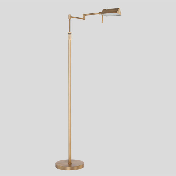 Klassieke vloerlamp brons verstelbaar Mexlite Karl - Image 16