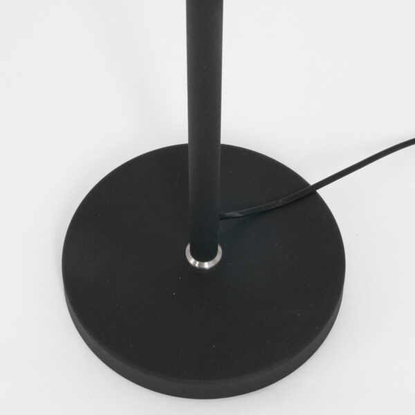 Trendy vloerlamp zwart metaal knikarm Mexlite Karl - Image 14