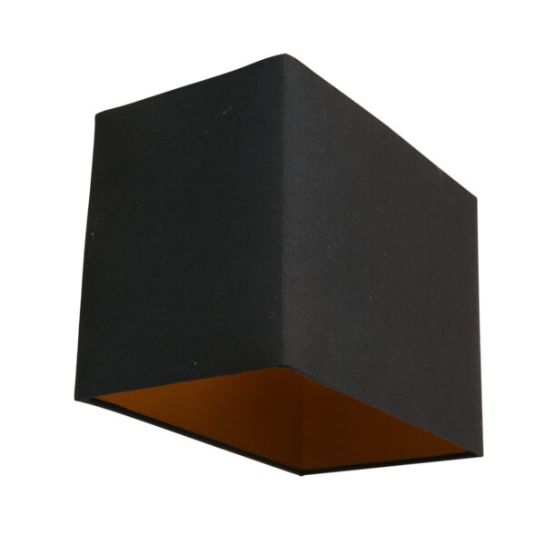 Trendy zwarte stoffen lampenkap Mexlite - Image 6