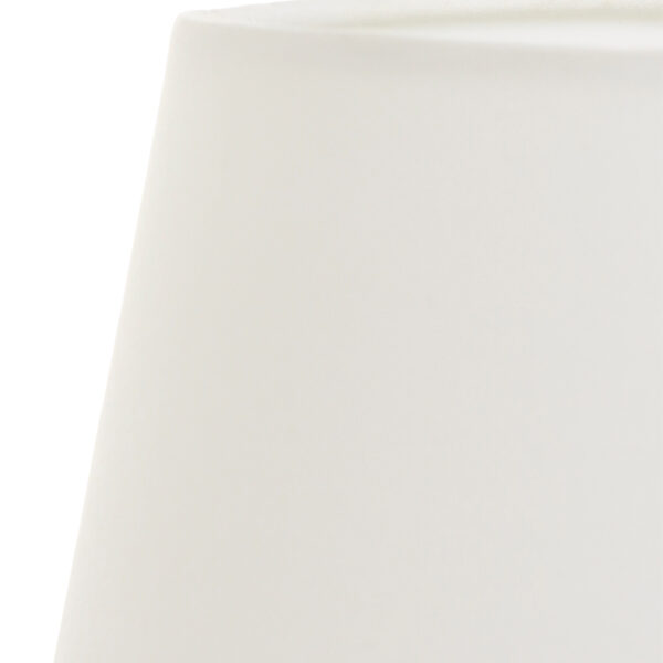 Moderne crème stoffen lampenkap Mexlite  - Ø 30 cm - Image 2