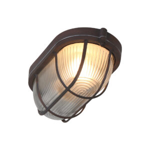 Mexlite Lisanne plafonniere – E27 (grote fitting) – Bruin