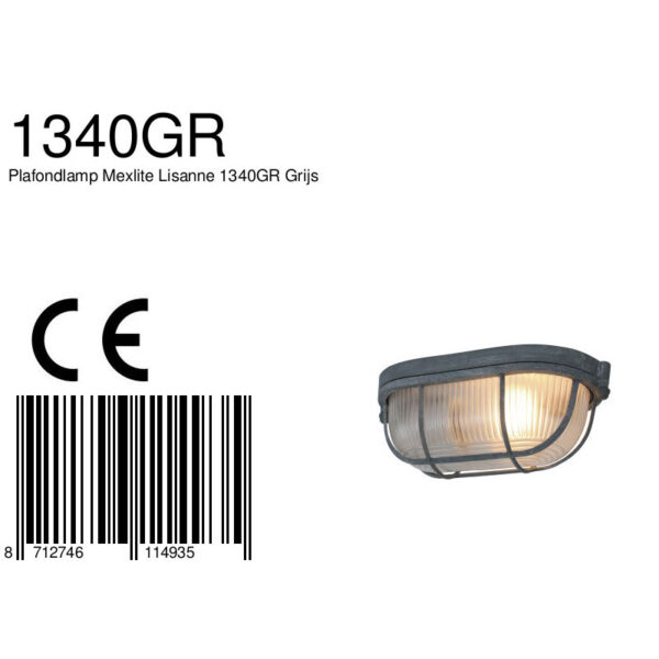 Industriële lamp Mexlite Lisanne - Image 6