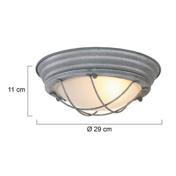 Scheepslamp plafonnière Mexlite Lisanne - Image 5