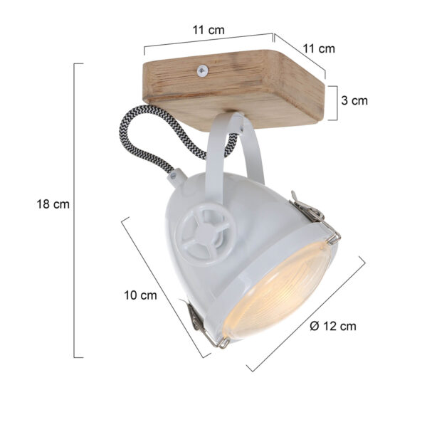 Koplamp plafondlamp Mexlite Michelle - Image 6