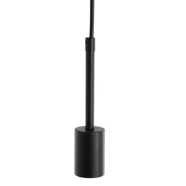 Trendy zwarte metalen hanglamp Mexlite Minimalics - Image 4