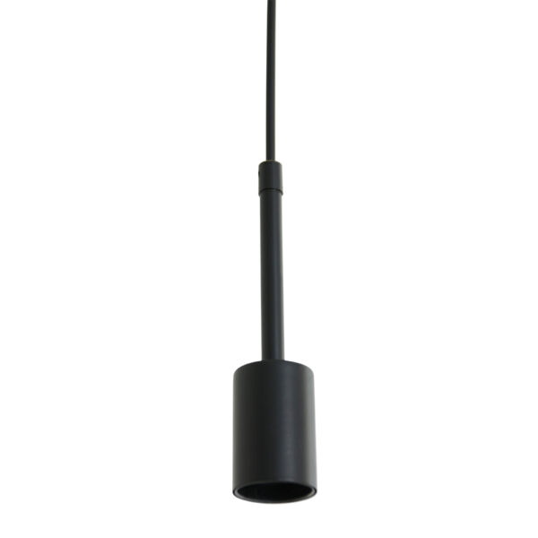 Trendy zwarte metalen hanglamp Mexlite Minimalics - Image 5