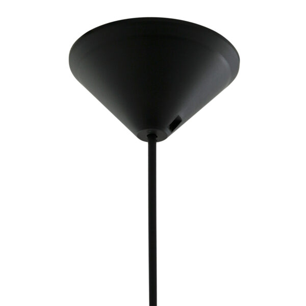 Trendy zwarte metalen hanglamp Mexlite Minimalics - Image 9