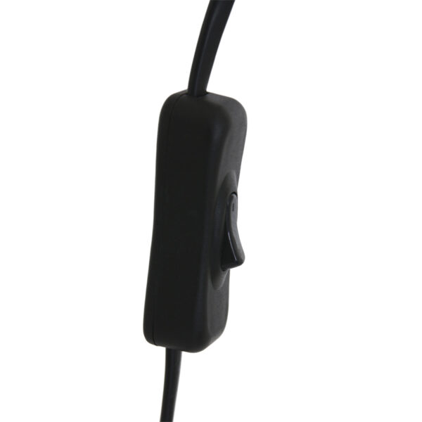 Trendy metalen zwarte tafellamp Mexlite Minimalics - Image 6
