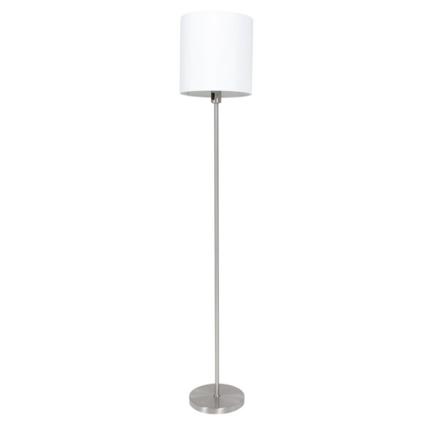 Mexlite Noor vloerlamp – ø 30 cm – E27 (grote fitting) – Staal