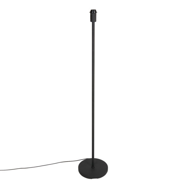 Moderne zwarte linnen metalen vloerlamp Mexlite Noor - Image 8