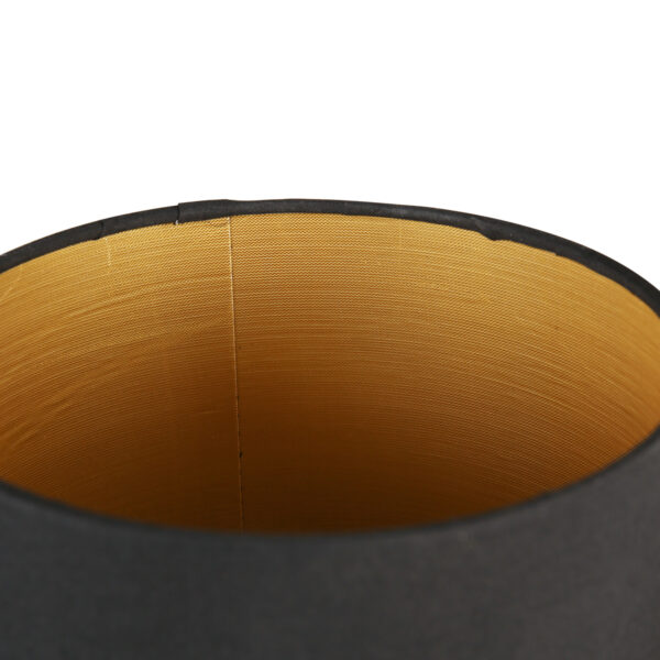 Moderne zwarte wandlamp rond Mexlite Noor - Image 8