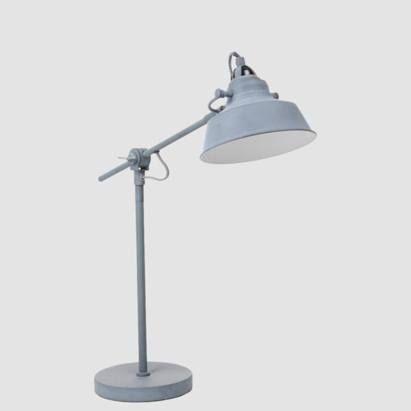 Mexlite Nové bureaulamp - verstelbaar 38 - 75 cm - E27 - betongrijs - Afbeelding 14