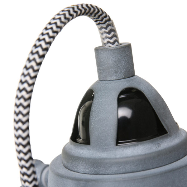 Mexlite Nové bureaulamp - verstelbaar 38 - 75 cm - E27 - betongrijs - Afbeelding 4