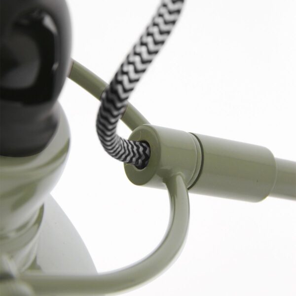Industriële metalen tafellamp groen Mexlite Nove - Image 14