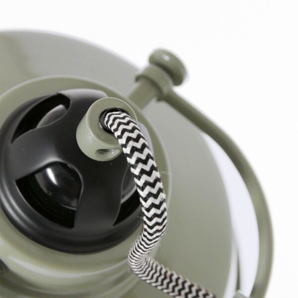 Industriële metalen tafellamp groen Mexlite Nove - Image 18
