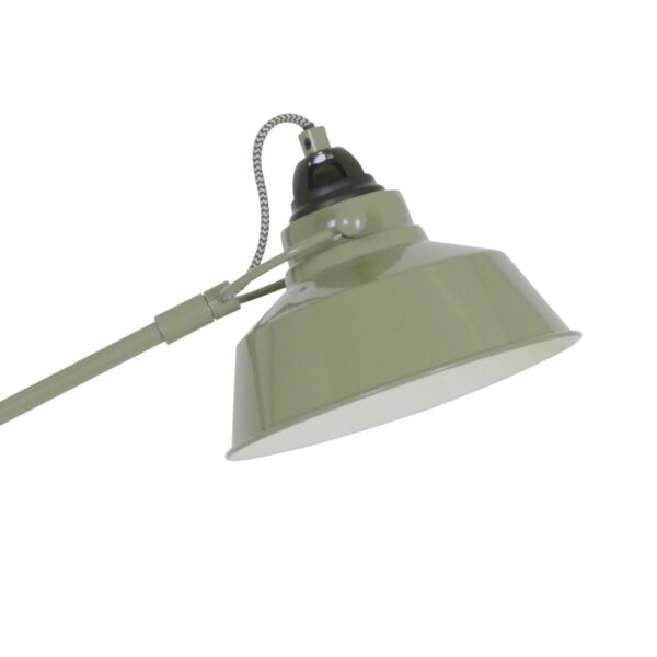 Industriële metalen tafellamp groen Mexlite Nove - Image 3