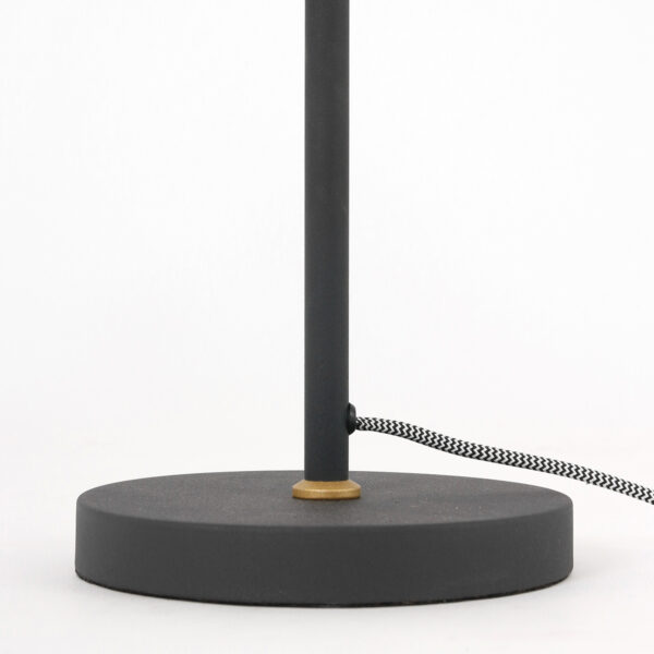 Industriële tafellamp zwart metaal Mexlite Nove - Image 11