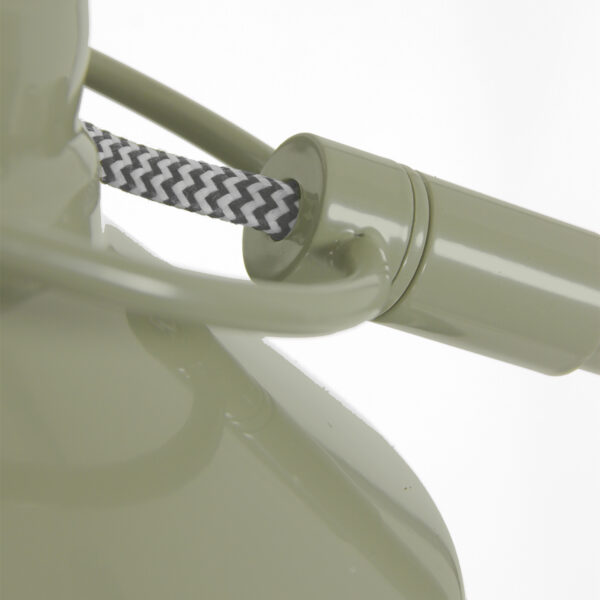 Industriële groene metalen vloerlamp Mexlite Nove - Image 11