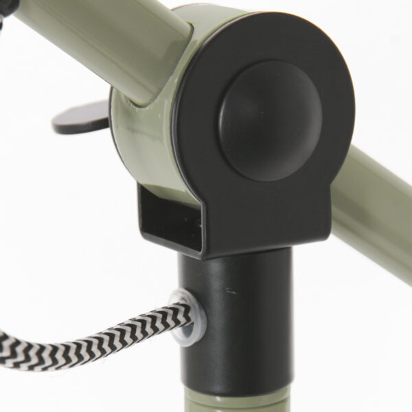 Industriële groene metalen vloerlamp Mexlite Nove - Image 13