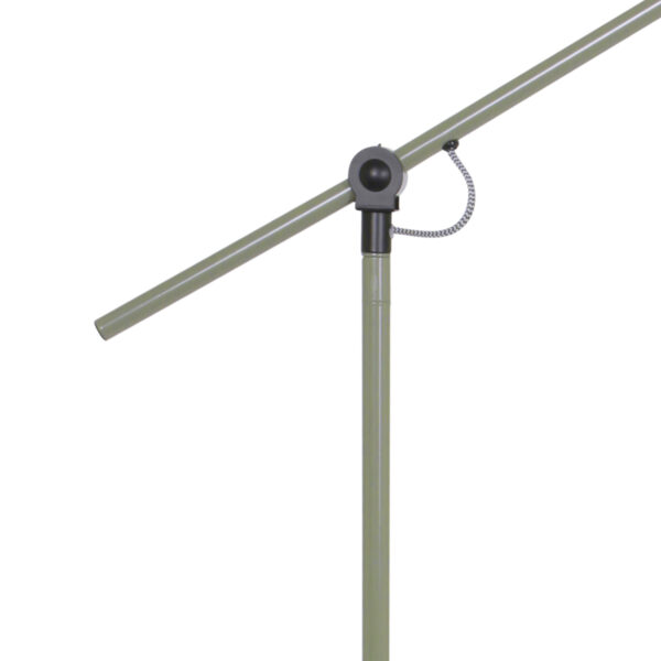 Industriële groene metalen vloerlamp Mexlite Nove - Image 4