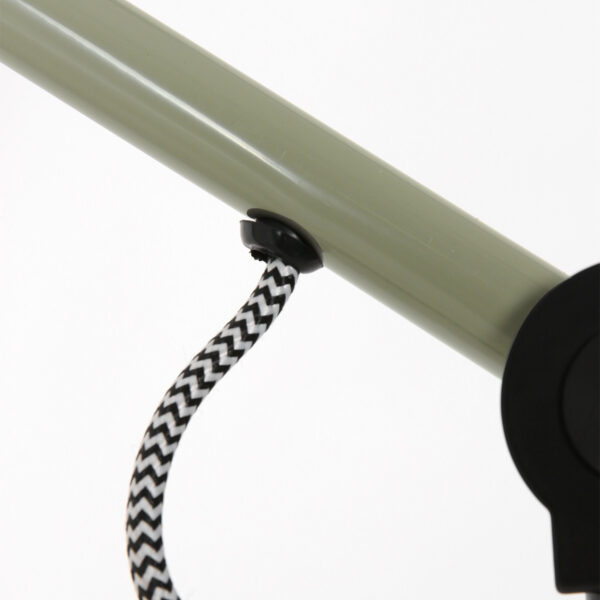 Industriële groene metalen vloerlamp Mexlite Nove - Image 10