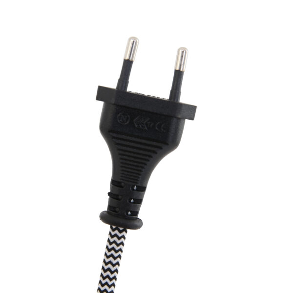 Industriële vloerlamp grijs metaal Mexlite Nove - Image 11