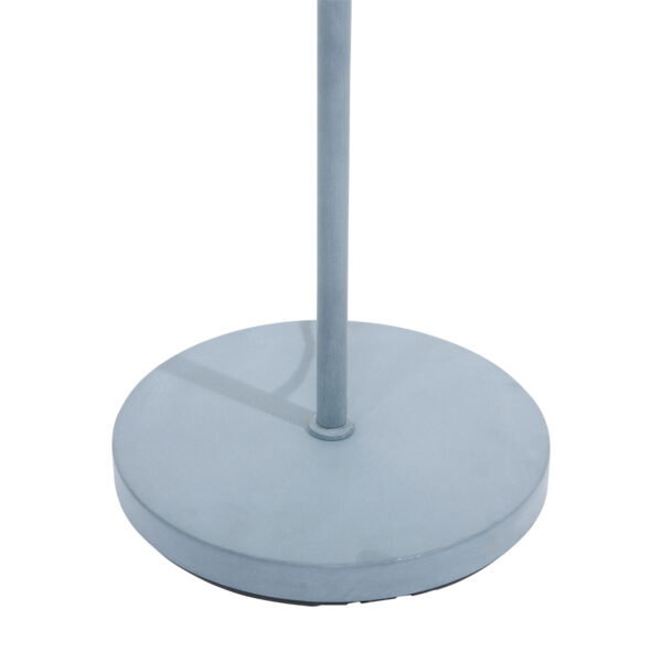 Industriële vloerlamp grijs metaal Mexlite Nove - Image 9