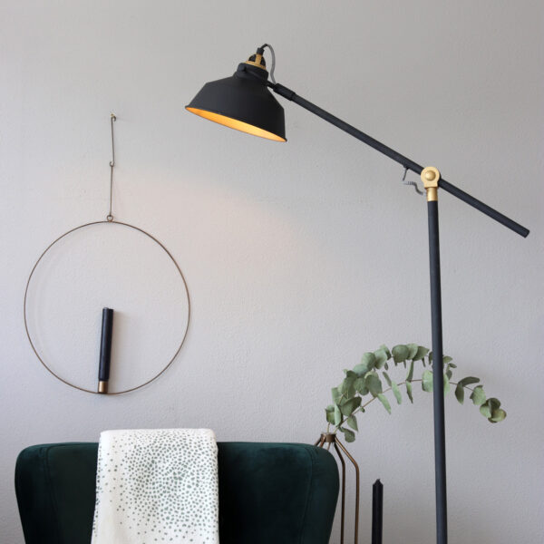 Staande lamp met gouden details Mexlite Nove - Image 2