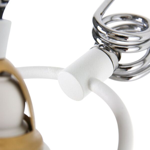 Klemlamp wit met goud Mexlite Nove - Image 5