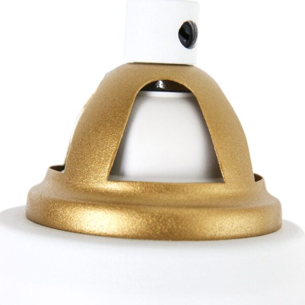 Klemlamp wit met goud Mexlite Nove - Image 6