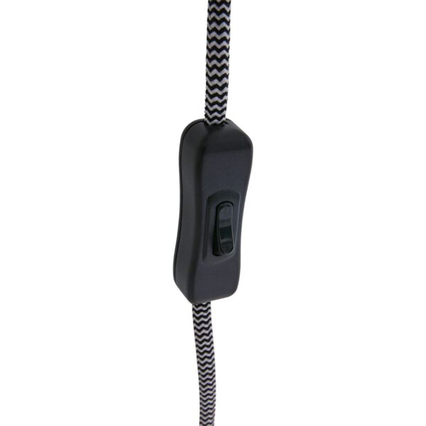Industriële zwarte metalen wandlamp Mexlite Nove - Image 12