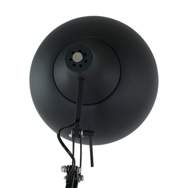 Mexlite Office Magna vloerlamp - 180 cm hoog - kantelbaar - E27 - zwart - Image 4
