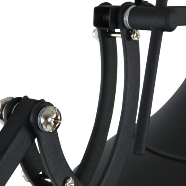 Mexlite Office Magna vloerlamp - 180 cm hoog - kantelbaar - E27 - zwart - Image 6