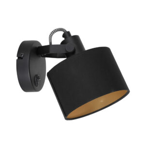 Mexlite Ornoir spot – E14 (kleine fitting) – Zwart