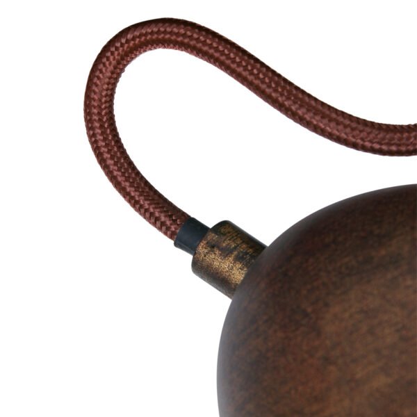 Mexlite Paco plafondlamp - drielichts - 45 cm breed - draai- en kantelbaar - bruin - Image 9